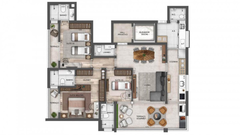 Imagem Apartamento com 3 Quartos à Venda, 138 m² em Perdizes - São Paulo