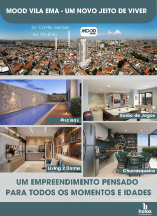 Imagem Apartamento com 2 Quartos à Venda, 36 m² em Vila Ema - São Paulo Imagem Apartamento com 2 Quartos à Venda, 36 m² em Vila Ema - São Paulo