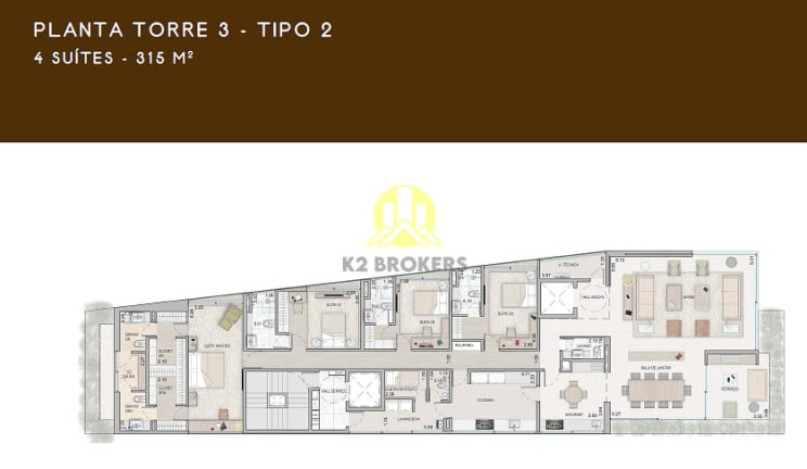 Imagem Apartamento com 4 Quartos à Venda, 459 m² em Cabral - Curitiba Imagem Apartamento com 4 Quartos à Venda, 459 m² em Cabral - Curitiba