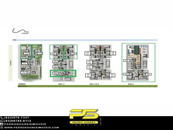 Imagem Apartamento com 2 Quartos à Venda, 52 m² em Jardim Oceania - João Pessoa