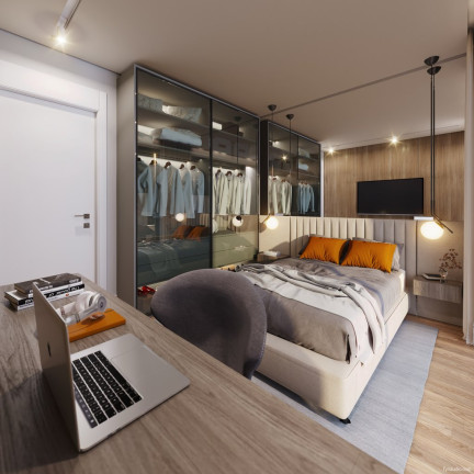 Imagem Apartamento com 1 Quarto à Venda, 31 m² em Batel - Curitiba