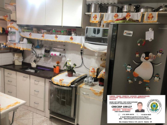 Imagem Apartamento com 1 Quarto à Venda, 68 m² em Itararé - São Vicente