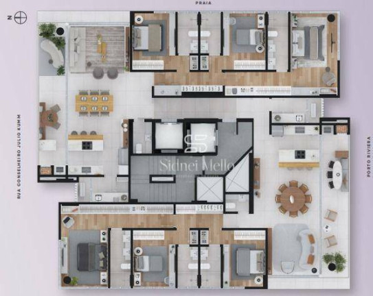 Imagem Cobertura com 3 Quartos à Venda, 293 m² em Praia Brava - Itajaí