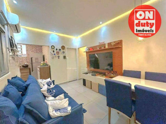Apartamento com 2 Quartos à Venda, 70 m² em Embaré - Santos