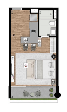 Imagem Imóvel com 1 Quarto à Venda, 37 m² em Pinheiros - São Paulo Imagem Imóvel com 1 Quarto à Venda, 37 m² em Pinheiros - São Paulo