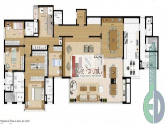Imagem Apartamento com 4 Quartos à Venda, 304 m² em Cerâmica - São Caetano Do Sul Imagem Apartamento com 4 Quartos à Venda, 304 m² em Cerâmica - São Caetano Do Sul