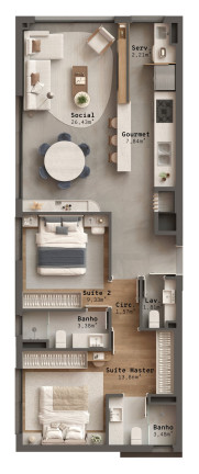 Imagem Apartamento com 2 Quartos à Venda, 90 m² em Petrópolis - Porto Alegre