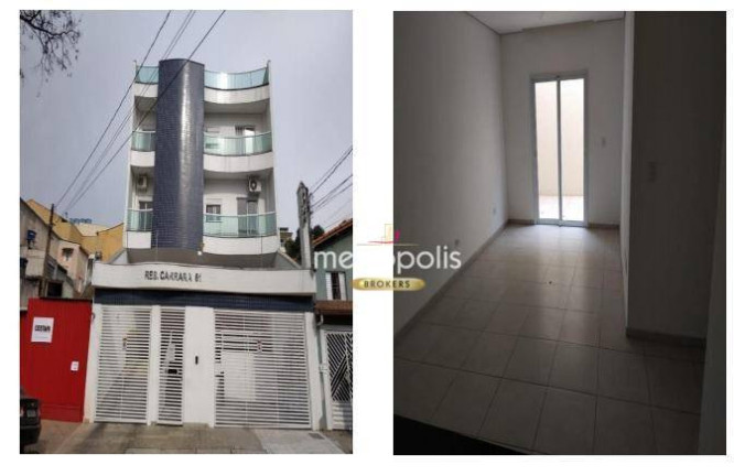 Apartamento com 3 Quartos à Venda, 87 m² em Santa Maria - Santo André