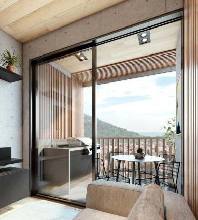Apartamento com 2 Quartos à Venda, 70 m² em Canto Do Forte - Praia Grande