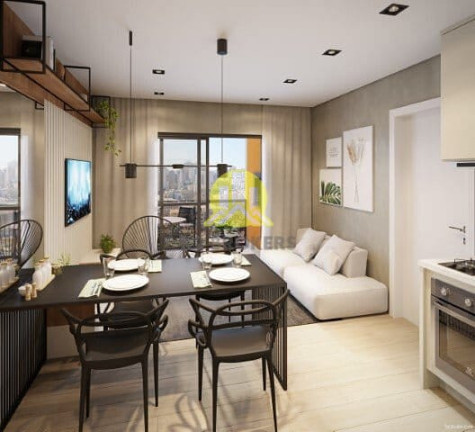Imagem Studio com 1 Quarto à Venda, 28 m² em Portão - Curitiba