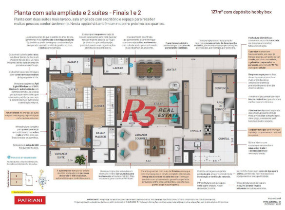Imagem Apartamento com 3 Quartos à Venda, 124 m² em Gonzaga - Santos
