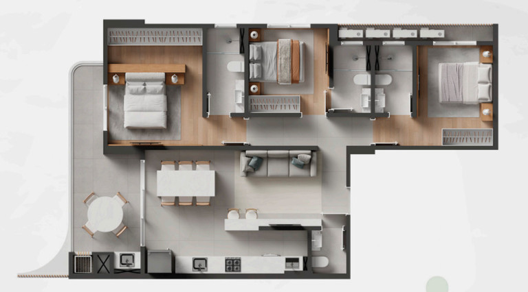 Imagem Imóvel com 4 Quartos à Venda, 268 m² em Centro - Itajaí Imagem Imóvel com 4 Quartos à Venda, 268 m² em Centro - Itajaí