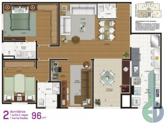 Imagem Apartamento com 3 Quartos à Venda, 96 m² em Santa Paula - São Caetano Do Sul Imagem Apartamento com 3 Quartos à Venda, 96 m² em Santa Paula - São Caetano Do Sul