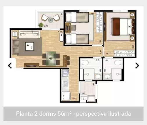 Imagem Apartamento com 2 Quartos à Venda, 57 m² em Vila Rosália - Guarulhos Imagem Apartamento com 2 Quartos à Venda, 57 m² em Vila Rosália - Guarulhos
