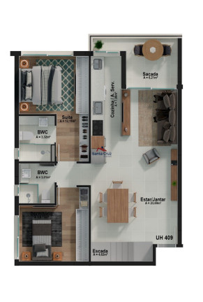 Imagem Apartamento com 3 Quartos à Venda, 158 m² em João Paulo - Florianópolis