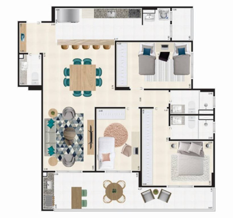 Imagem Apartamento com 3 Quartos à Venda, 115 m² em Ocian - Praia Grande Imagem Apartamento com 3 Quartos à Venda, 115 m² em Ocian - Praia Grande