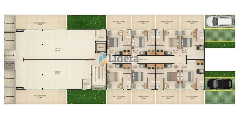 Imagem Flat com 1 Quarto à Venda, 18 m² em Intermares - Cabedelo Imagem Flat com 1 Quarto à Venda, 18 m² em Intermares - Cabedelo