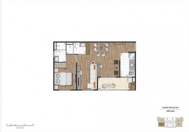 Imagem Apartamento com 2 Quartos à Venda, 40 m² em Belém - São Paulo