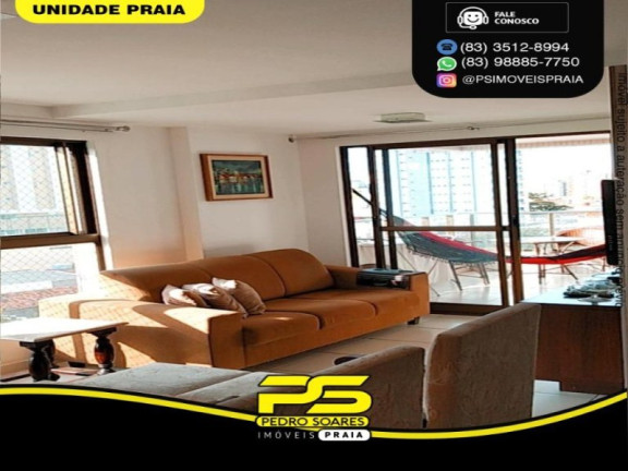 Imagem Apartamento com 3 Quartos à Venda, 124 m² em Manaíra - João Pessoa