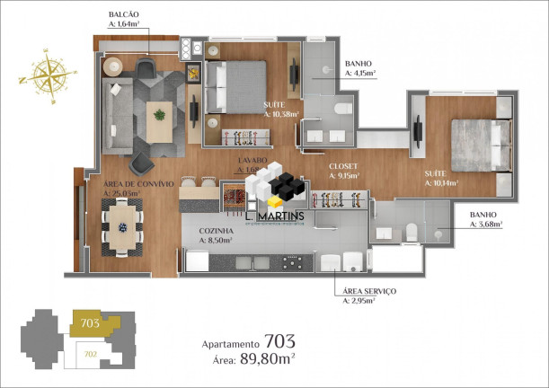 Imagem Apartamento com 2 Quartos à Venda, 91 m² em Lagos Do Bosque - Gramado Imagem Apartamento com 2 Quartos à Venda, 91 m² em Lagos Do Bosque - Gramado