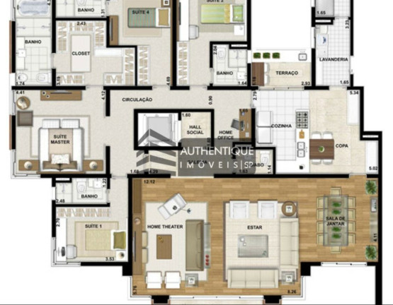 Imagem Apartamento com 4 Quartos à Venda, 262 m² em Alto De Pinheiros - São Paulo Imagem Apartamento com 4 Quartos à Venda, 262 m² em Alto De Pinheiros - São Paulo