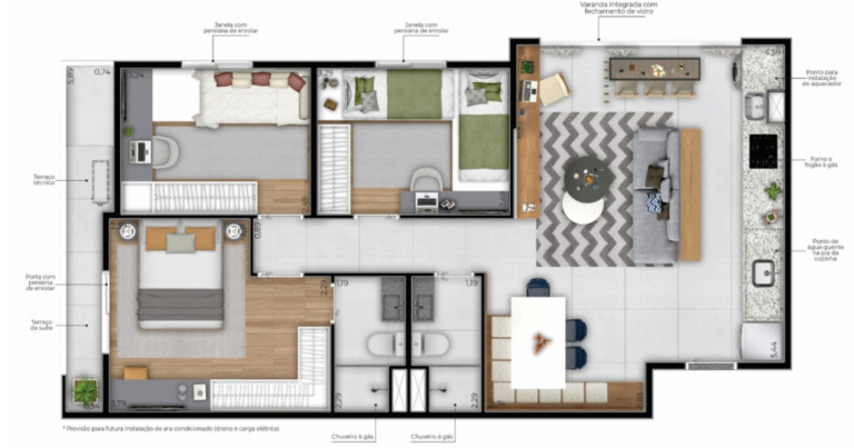 Imagem Apartamento com 2 Quartos à Venda, 56 m² em Ipiranga - São Paulo