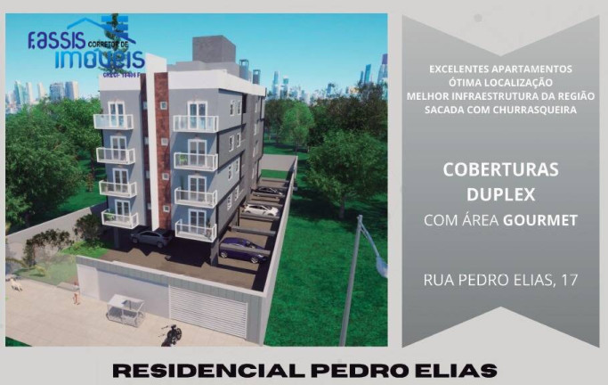 Apartamento com 3 Quartos à Venda, 65 m² em Centro - Pinhais