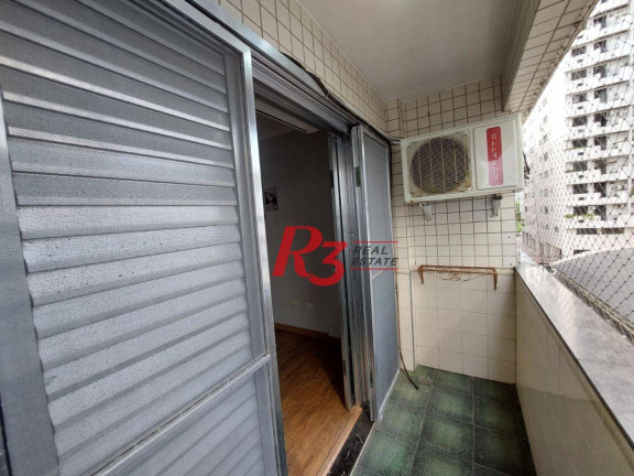 Imagem Apartamento com 3 Quartos para Alugar, 73 m² em José Menino - Santos