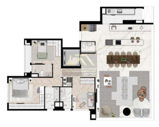 Imagem Imóvel com 3 Quartos à Venda, 144 m² em Vila Madalena - São Paulo