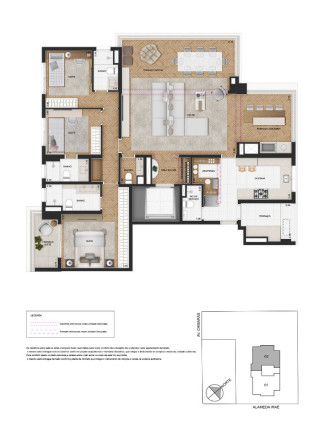 Imagem Apartamento com 3 Quartos à Venda, 157 m² em Moema - São Paulo