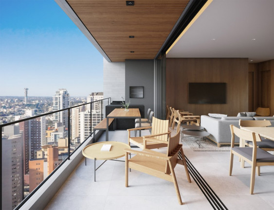 Imagem Apartamento com 2 Quartos à Venda, 134 m² em Champagnat - Curitiba
