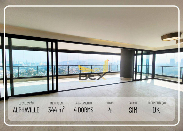 Imagem Apartamento com 4 Quartos à Venda, 344 m² em Alphaville Industrial - Barueri Imagem Apartamento com 4 Quartos à Venda, 344 m² em Alphaville Industrial - Barueri