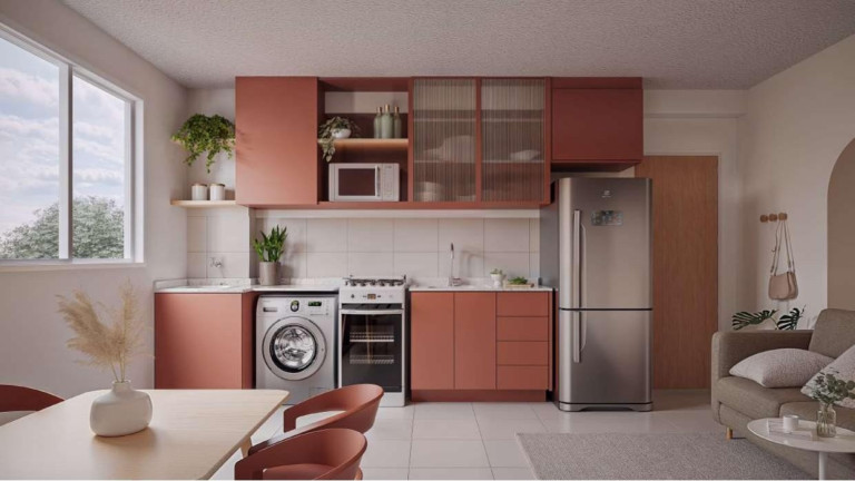 Imagem Apartamento com 2 Quartos à Venda, 41 m² em Santa Terezinha - Fazenda Rio Grande