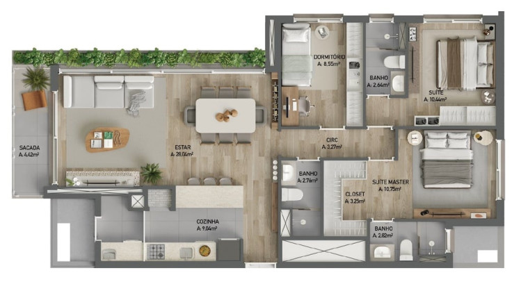 Imagem Apartamento com 3 Quartos à Venda, 104 m² em Petrópolis - Porto Alegre