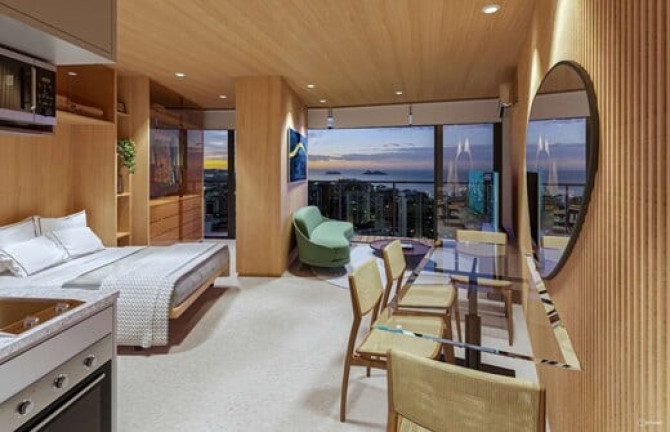 Imagem Cobertura com 1 Quarto à Venda, 80 m² em Barra Da Tijuca - Rio De Janeiro