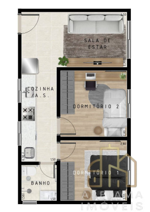 Cobertura com 2 Quartos à Venda, 90 m² em Quinta Da Paineira - São Paulo