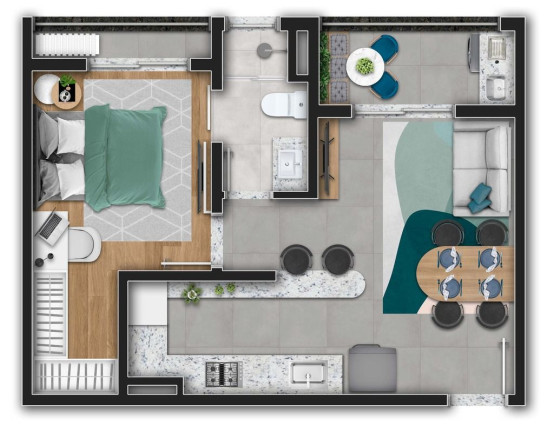 Imagem Apartamento com 2 Quartos à Venda, 95 m² em Centro - Sorocaba