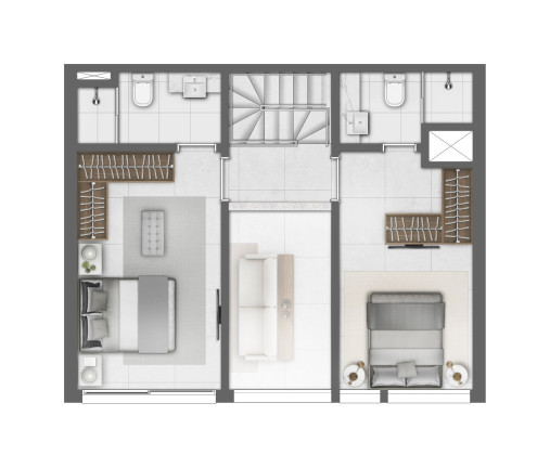 Imagem Apartamento com 2 Quartos à Venda, 90 m² em Centro - Torres