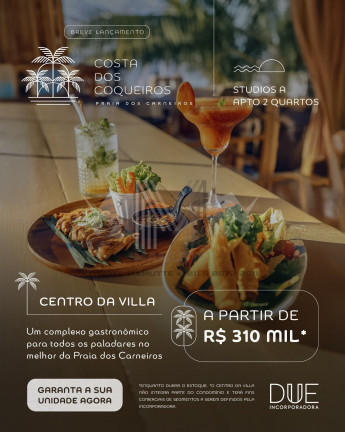 Imagem Apartamento com 1 Quarto à Venda, 24 m² em Praia Dos Carneiros - Tamandaré Imagem Apartamento com 1 Quarto à Venda, 24 m² em Praia Dos Carneiros - Tamandaré