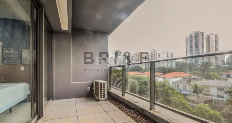 Imagem Apartamento com 1 Quarto para Alugar, 41 m² em Brooklin - São Paulo