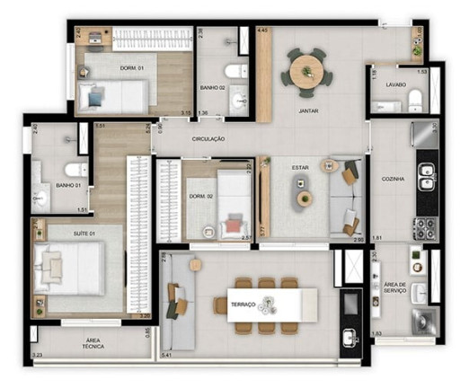 Imagem Apartamento com 2 Quartos à Venda, 105 m² em Vila Ema - São Paulo Imagem Apartamento com 2 Quartos à Venda, 105 m² em Vila Ema - São Paulo