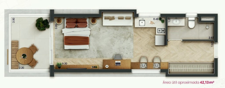 Imagem Imóvel com 1 Quarto à Venda, 42 m² em Jardim Paulista - São Paulo