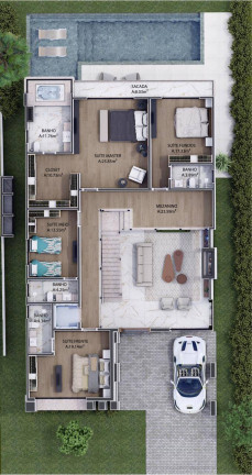 Imagem Casa com 5 Quartos à Venda, 426 m² em Xangri-lá