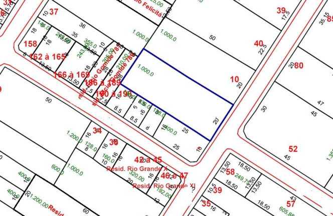 Imagem Terreno à Venda, 1.000 m² em Vila Homero Thon - Santo André