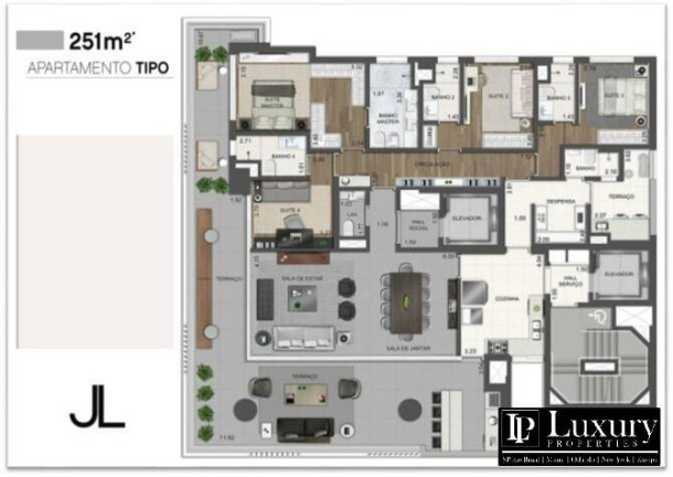 Imagem Cobertura com 4 Quartos à Venda, 388 m² em Vila Nova Conceição - São Paulo