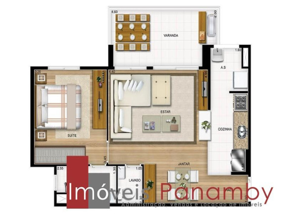 Apartamento com 2 Quartos à Venda, 154 m² em Vila Andrade - São Paulo