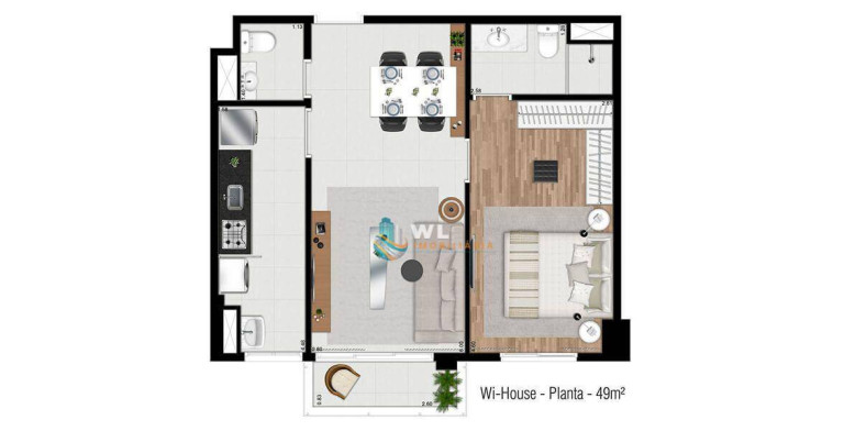 Imagem Apartamento com 1 Quarto à Venda, 49 m² em Alphaville Industrial - Barueri Imagem Apartamento com 1 Quarto à Venda, 49 m² em Alphaville Industrial - Barueri