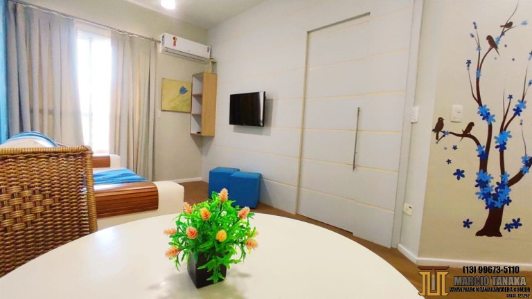 Imagem Flat com 1 Quarto para Alugar ou Temporada, 38 m² em Riviera - Bertioga