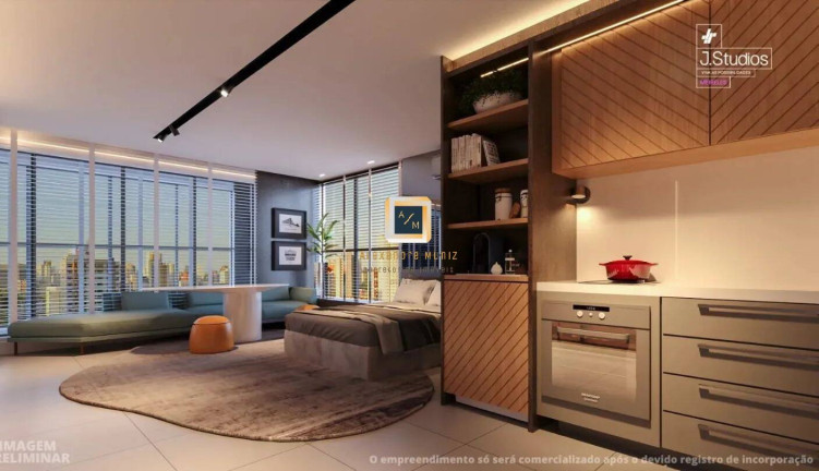 Imagem Apartamento com 1 Quarto à Venda, 36 m² em Meireles - Fortaleza Imagem Apartamento com 1 Quarto à Venda, 36 m² em Meireles - Fortaleza