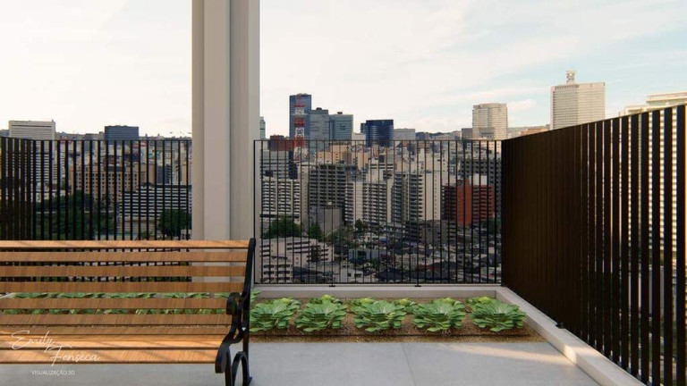 Imagem Apartamento com 1 Quarto à Venda, 29 m² em Capão Raso - Curitiba
